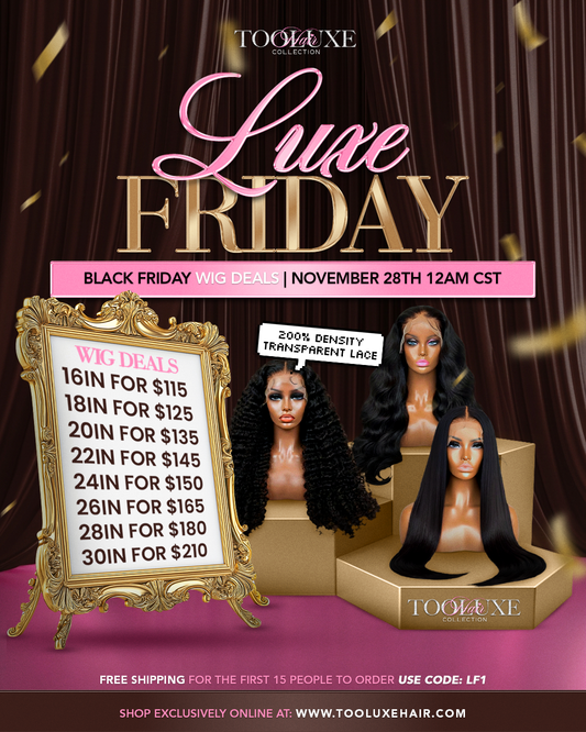 Luxe Friday Wig Deals
