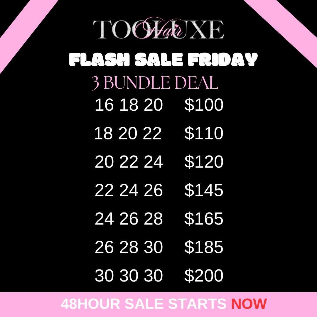 Flash Sale 3 Bundle Deal